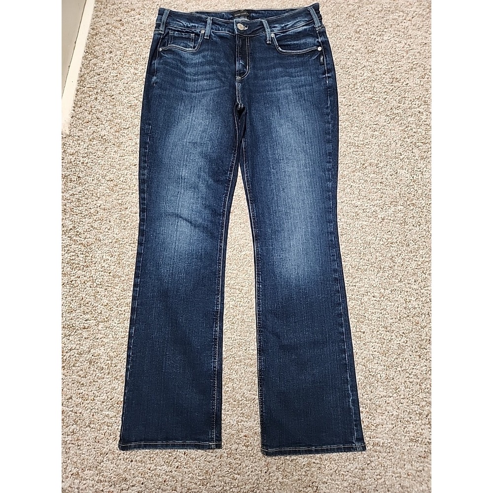 Silver Jeans‎ 32x33 Suki Slim Boot Stretch Dark 33x33 Actual